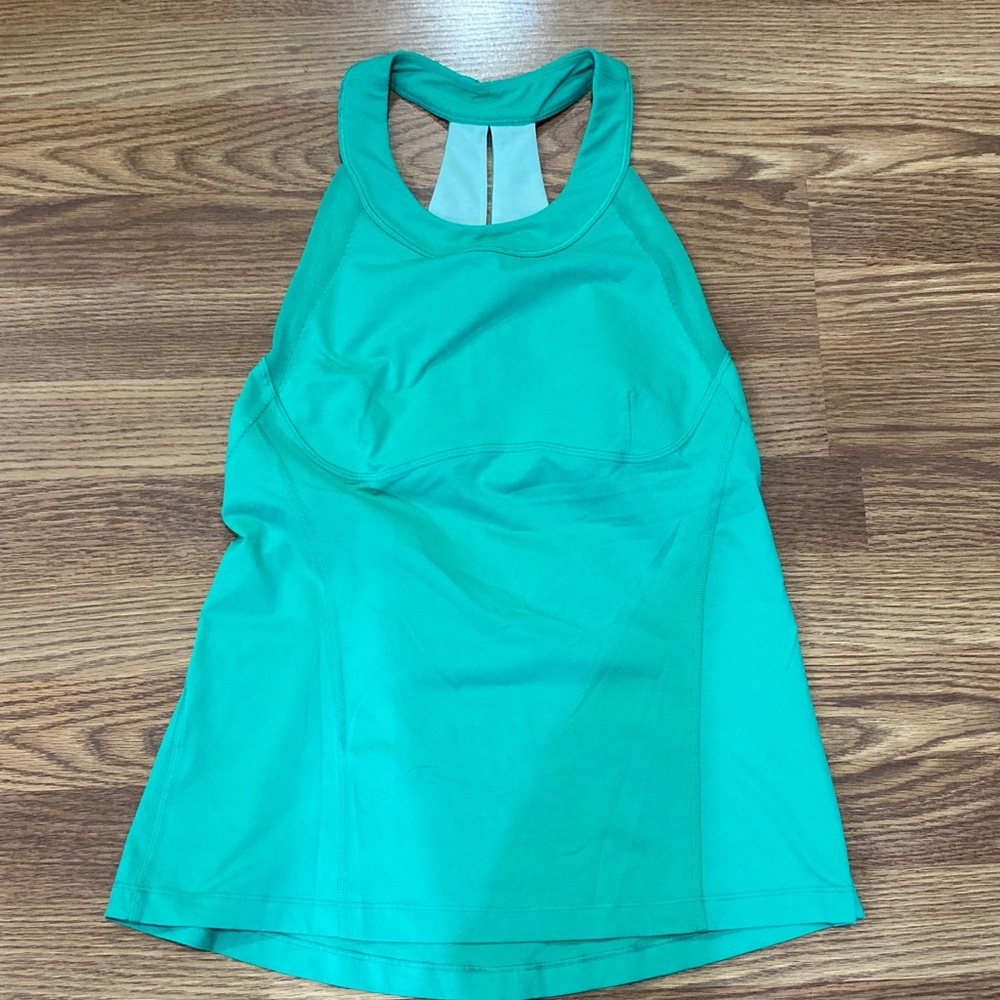 lululemon athletica Green Tank Top